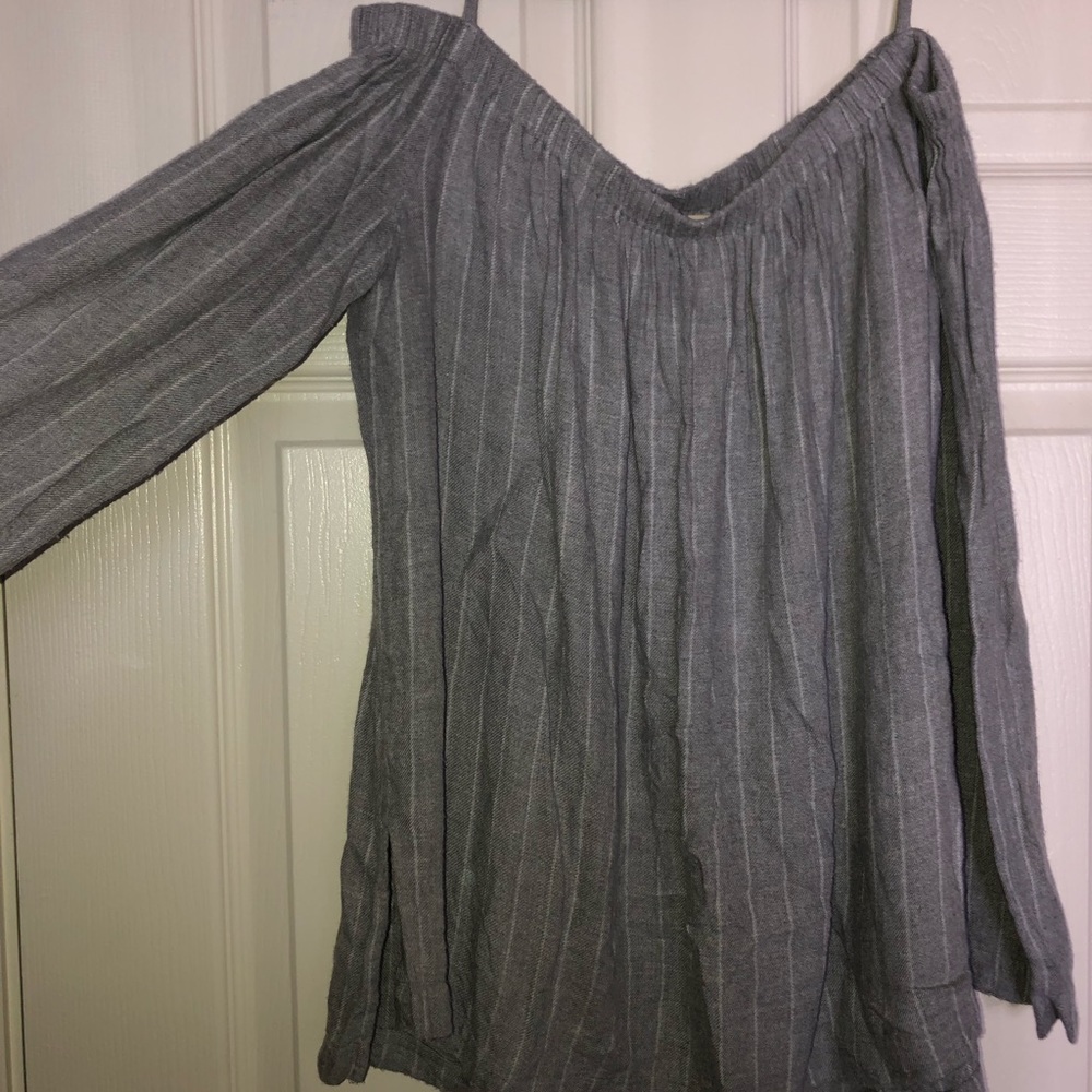 Off the shoulder sweater